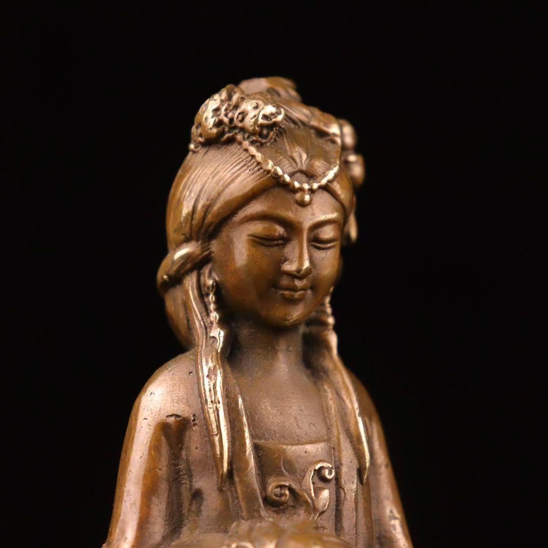 銅器 銅像 琴棋書画仕女銅像 芸術品 書斎 玄関 客間 装飾品 工芸品