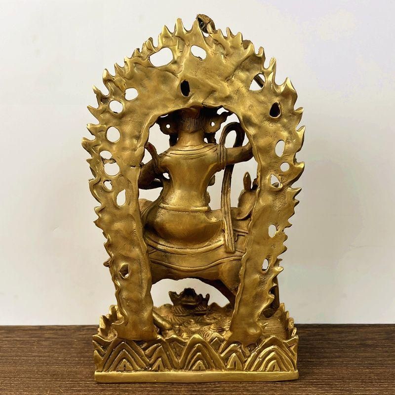 銅器 仏像 吉祥天母護法仏像 驢馬に乗って財富天女 装飾品 工芸品 置物 銅器 仏像 吉祥天母護法仏像 驢馬に乗って財富天女 装飾品 工芸品 置物