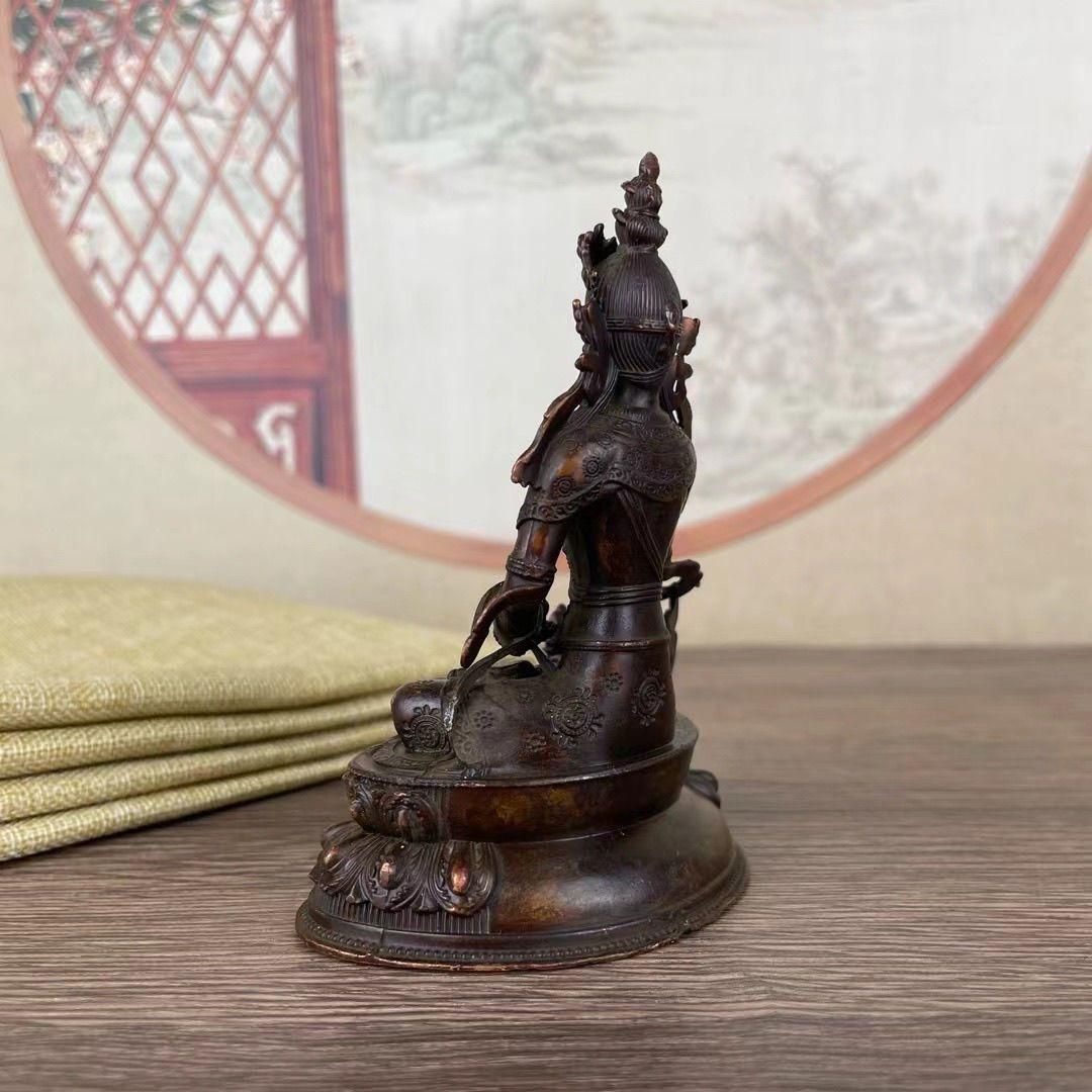 仏教美術 薬師仏像 神像 仏堂仏像奉納 銅製品 工芸品 置物 仏教美術 仏像 地蔵王 仏像 仏堂奉納 工芸品 置物 - メルカリ