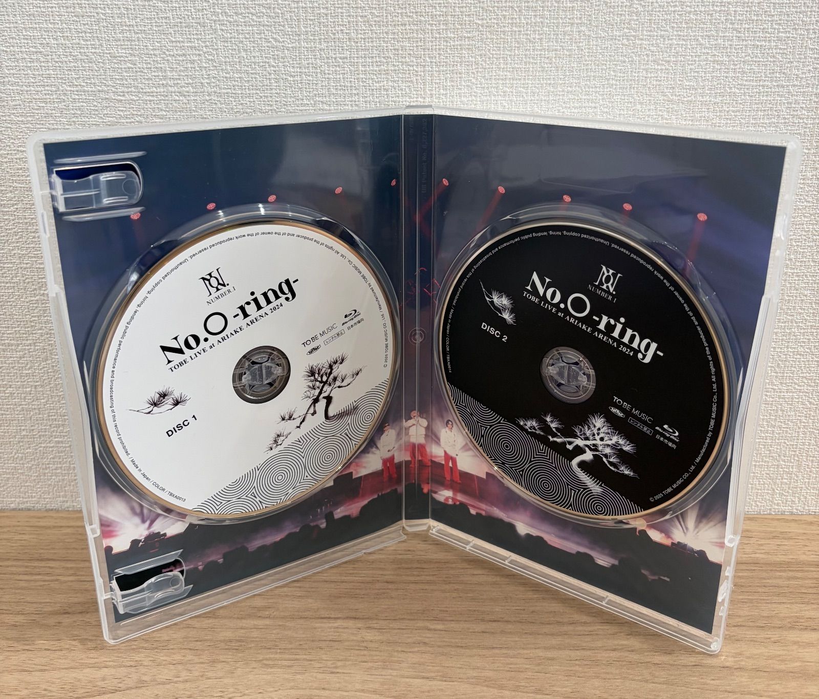 Number_i No.◯ -ring- TOBE LIVE at ARIAKE ARENA 2024 初回生産限定 