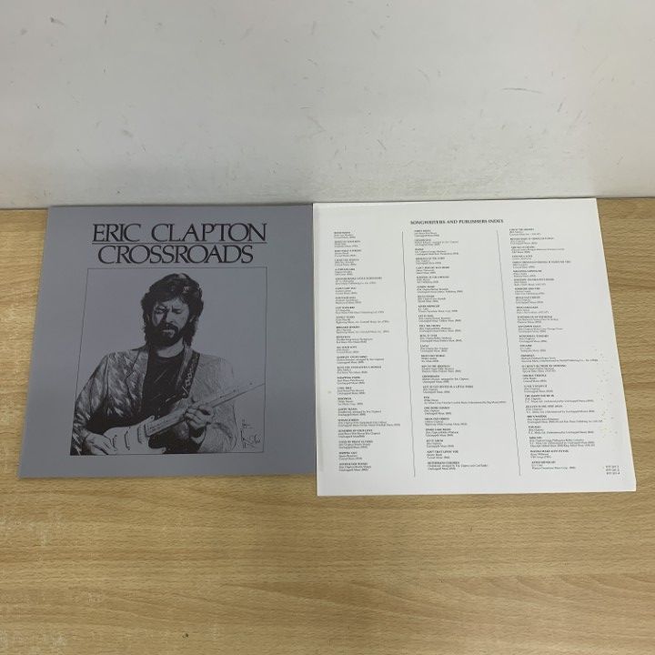 △01)【1点限り!】【帯付き】Eric Clapton/Crossroads/エリック