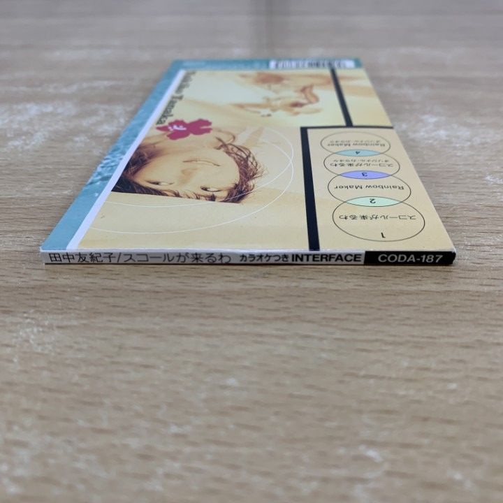 ○01)【1点限り!】田中友紀子/スコールが来るわ/CODA-187/国内盤/村田