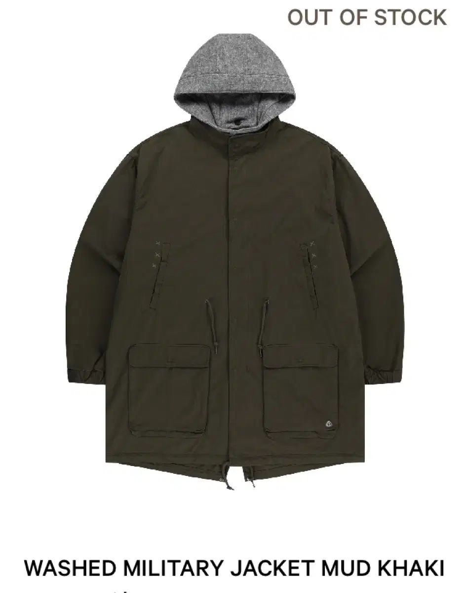 当日発送 ISSEY MIYAKE カーキ ウォッシュド ミリタリー マウンテンパーカー