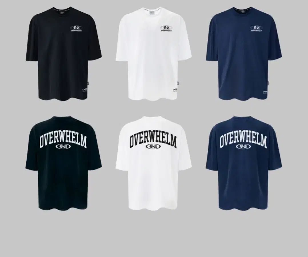 圧倒OVERWHELM 半袖 Tシャツ ブラック L