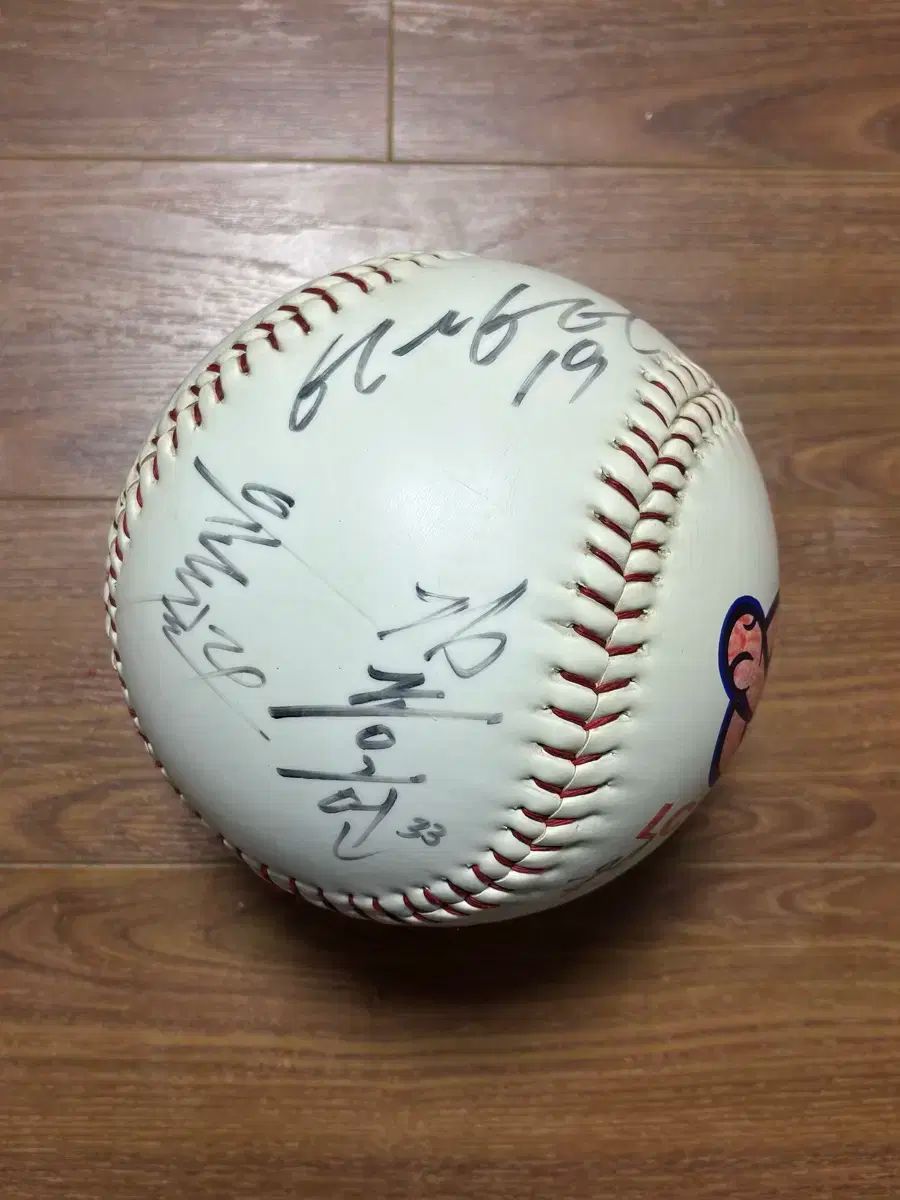 ロッテ ジャイアンツ パク ドンヒ ユン ハクギル ヨム ジョンソクなど大型球サインボール