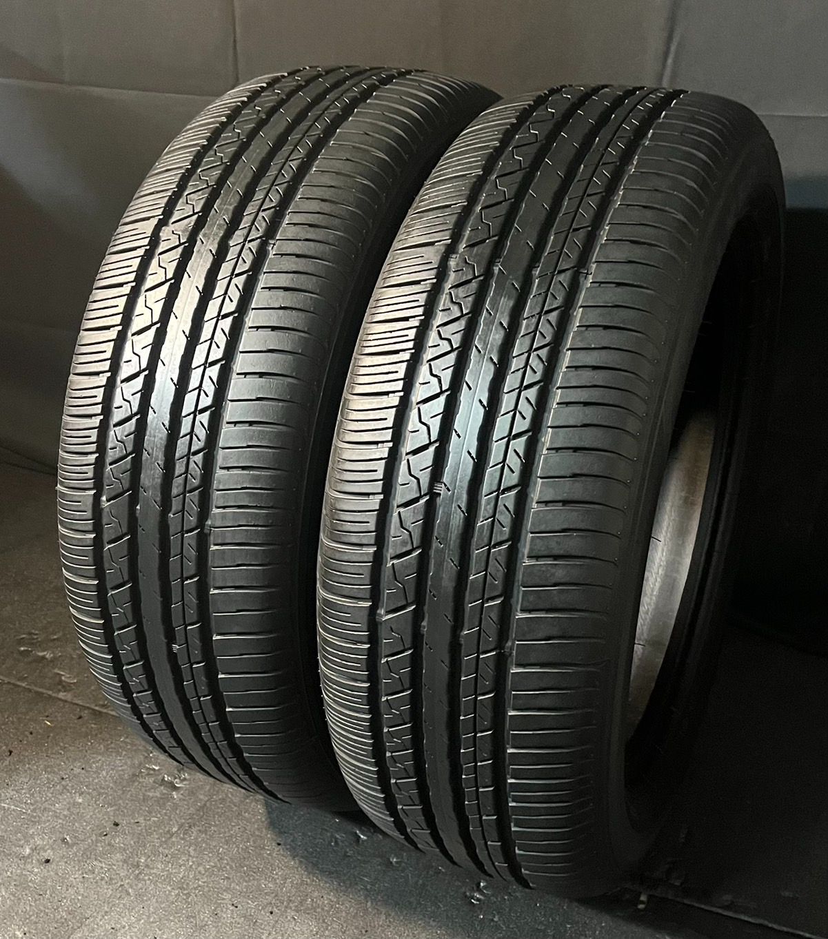 製 約8 5～8 8分山 ファルケン FALKEN ジークス ZIEX ZE 001 A S 225 55 R 18 2本 h_694