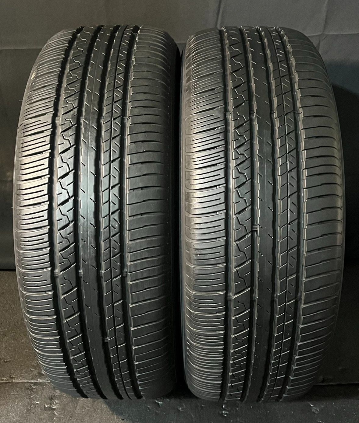 製 約8 5～8 8分山 ファルケン FALKEN ジークス ZIEX ZE 001 A S 225 55 R 18 2本 h_694