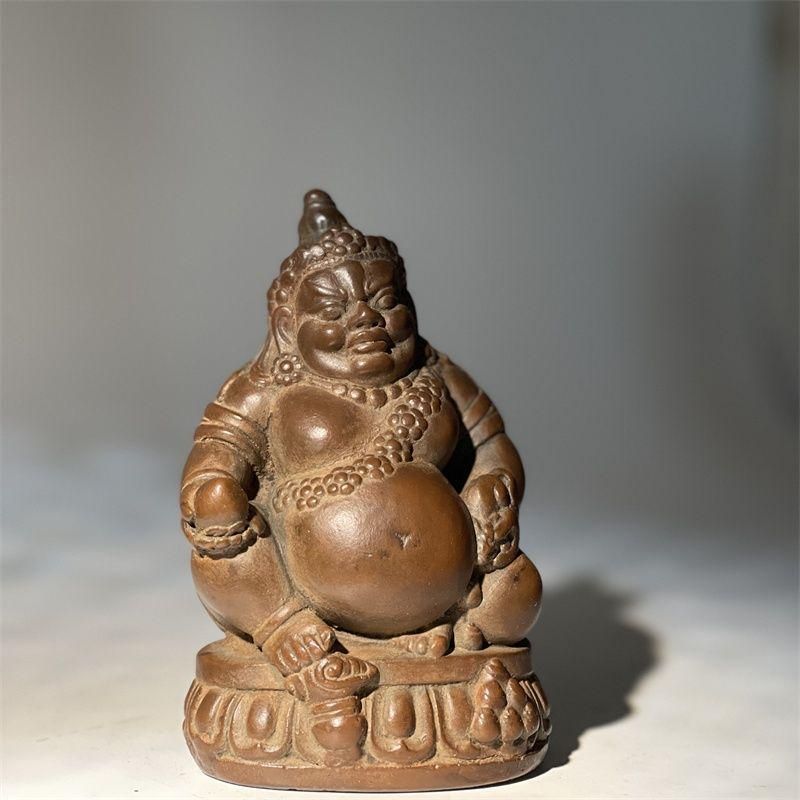 仏教美術仏像 黄財神仏像 仏堂に奉納 鎮宅辟邪 開運風水 招財 置物