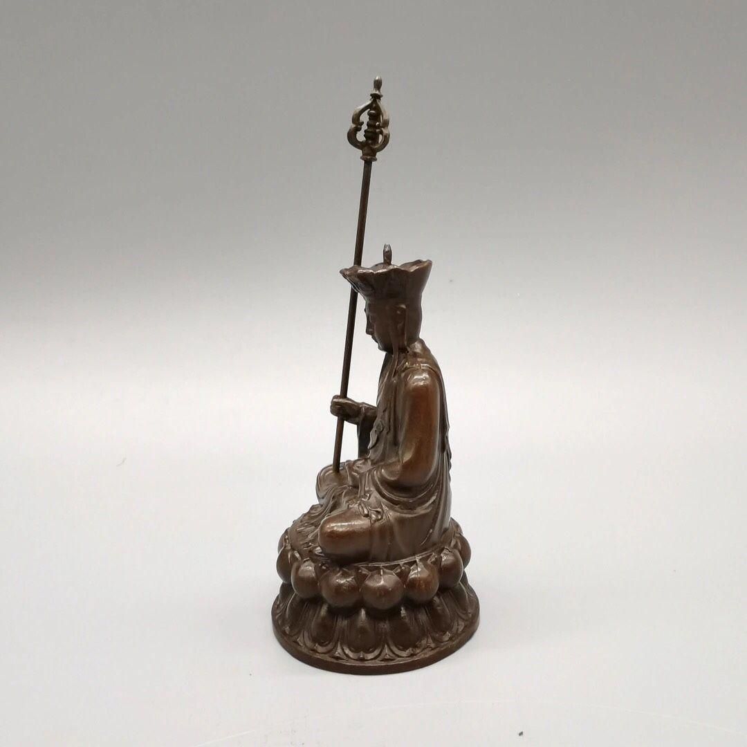 地蔵 菩薩 観音 銅製 仏像 開運 風水 工芸品 置物 - メルカリ