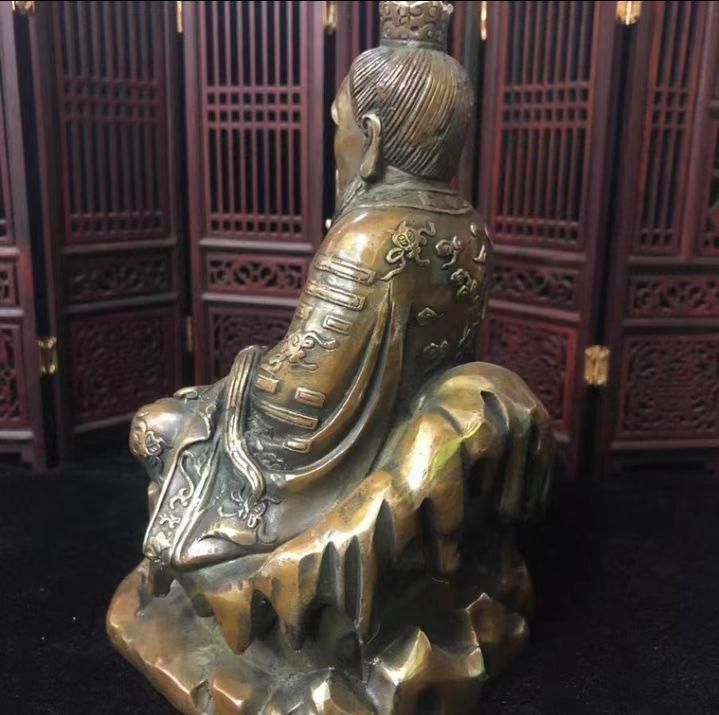 仏教美術 仏像 銅像 道徳天尊銅像 仏堂に奉納します 銅製 銅器 仏教美術 仏像 銅像 道徳天尊銅像 仏堂に奉納します 銅製 銅器 - メルカリ