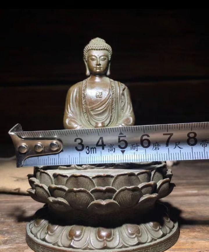 仏教美術 仏像 大日如来釈迦仏像 開運 風水 銅製品 工芸品 置物 - メルカリ