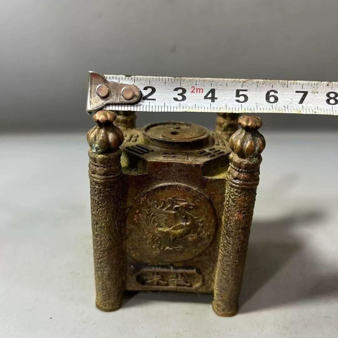 銅器 四神獣太極八卦香炉 鎮宅 辟邪 開運 風水 招財 置物 工芸品 美術