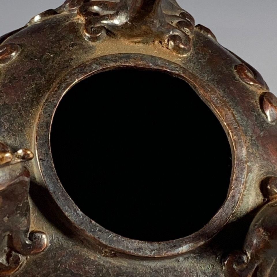 銅器 三足鼎 三鳳朝陽香炉 香道具 装飾品 現代工芸品 美術品 置物 銅器 三足鼎 三鳳朝陽香炉 香道具 装飾品 現代工芸品 美術