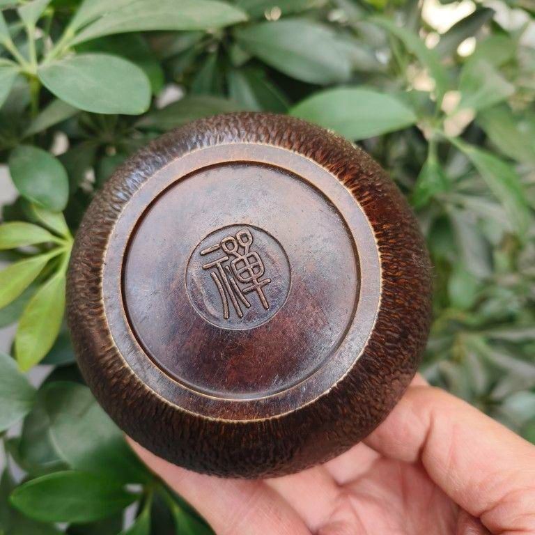 銅器 禅字波点提梁茶壺 酒壺 茶道具 工芸品 置物 - メルカリ