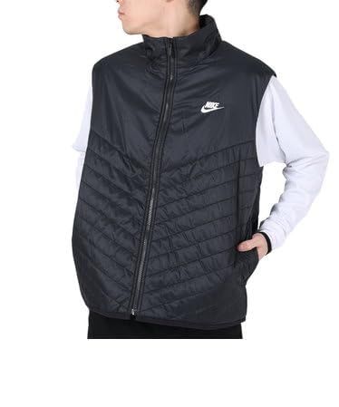  ナイキ Therma FIT ウィンドランナー ミッドウェイト パファー ランニングベスト FB 8202 ブラック メンズM 身長162 175 cm ソックス レッグウェア