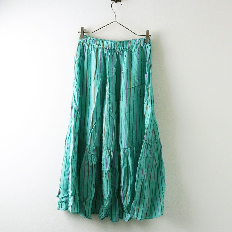 美品 Spick & Span スピックアンドスパン Cangioli マルチストライプ