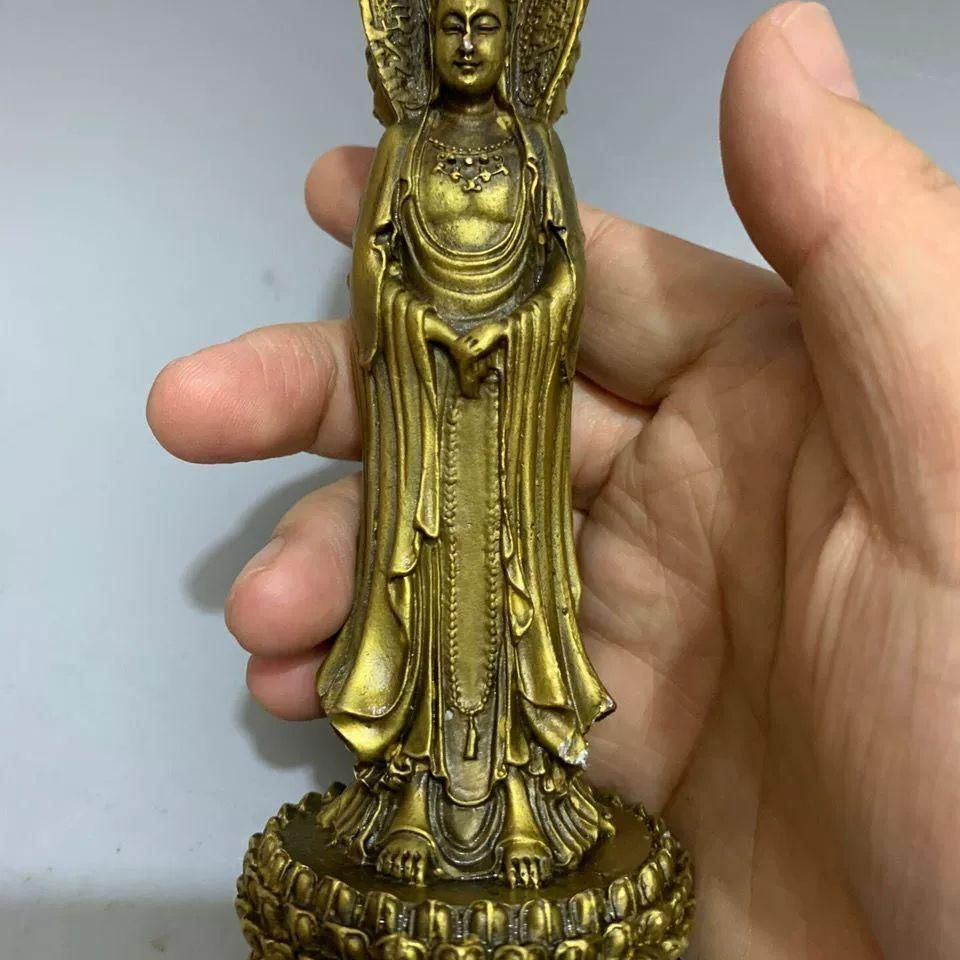 仏教美術 三面仏娑婆三聖仏像 釈迦牟尼仏 観音菩薩 地蔵王菩薩開運風水工芸品置物 仏教美術 三面仏娑婆三聖仏像 釈迦牟尼仏 観音菩薩 地蔵王