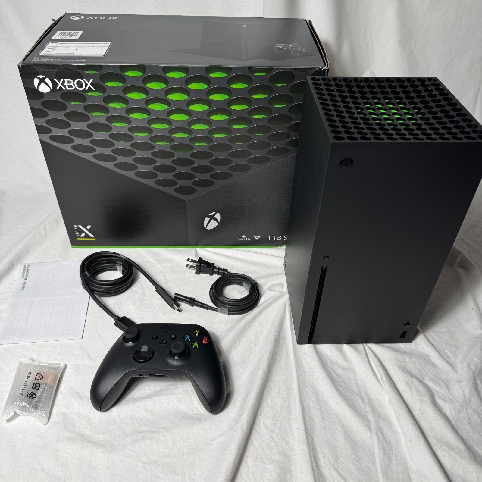 Xbox Series X 本体 動作 済 完備 1TB 4K 次世代ゲーム機 マイクロソフト