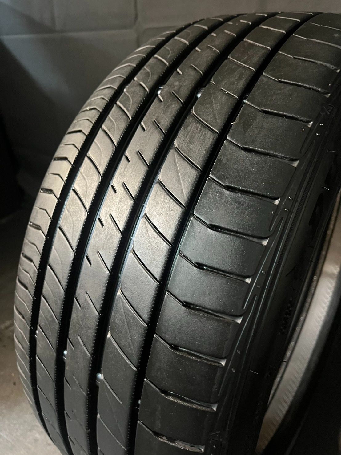 製 約9 2分山 ダンロップ DUNLOP ルマン LE MANS V 225 40 R 18 1本 h_696