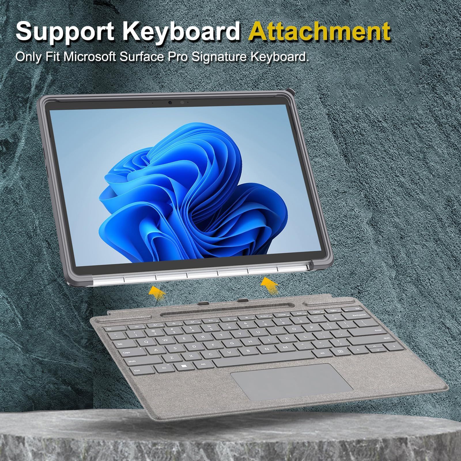 Pro 11 /10 Surface 2024 / 9 / Microsoft 9 5G 2022 13インチ ケース