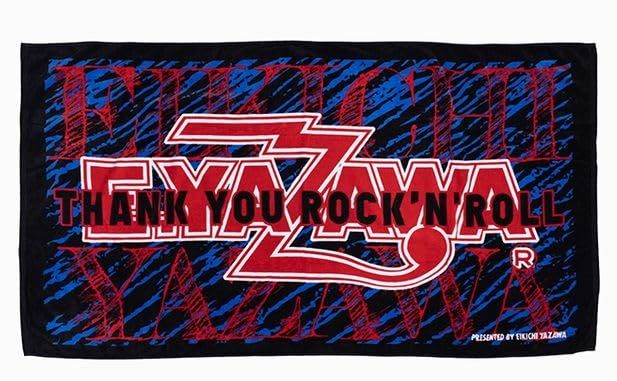 矢沢永吉 EIKICHI YAZAWA 2025 グッズ タオル ビーチタオル ロゴ THANK YOU ROCK N ROLL