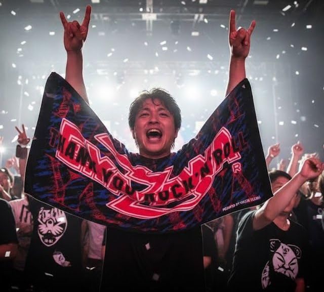 矢沢永吉 EIKICHI YAZAWA 2025 グッズ タオル ビーチタオル ロゴ THANK YOU ROCK N ROLL