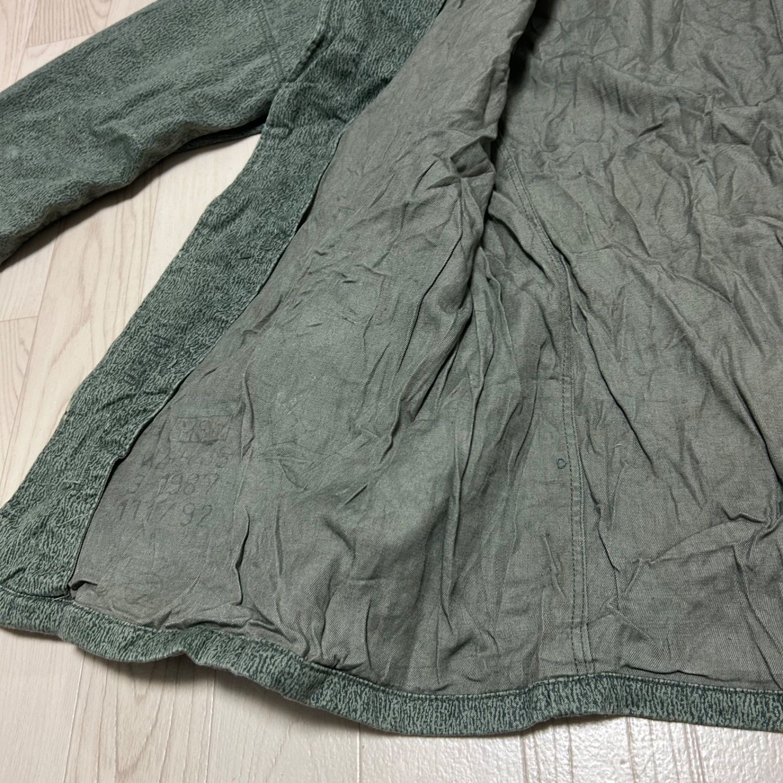 希少 80s ポーランド軍 ワームカモ フィールドジャケット ミリタリー