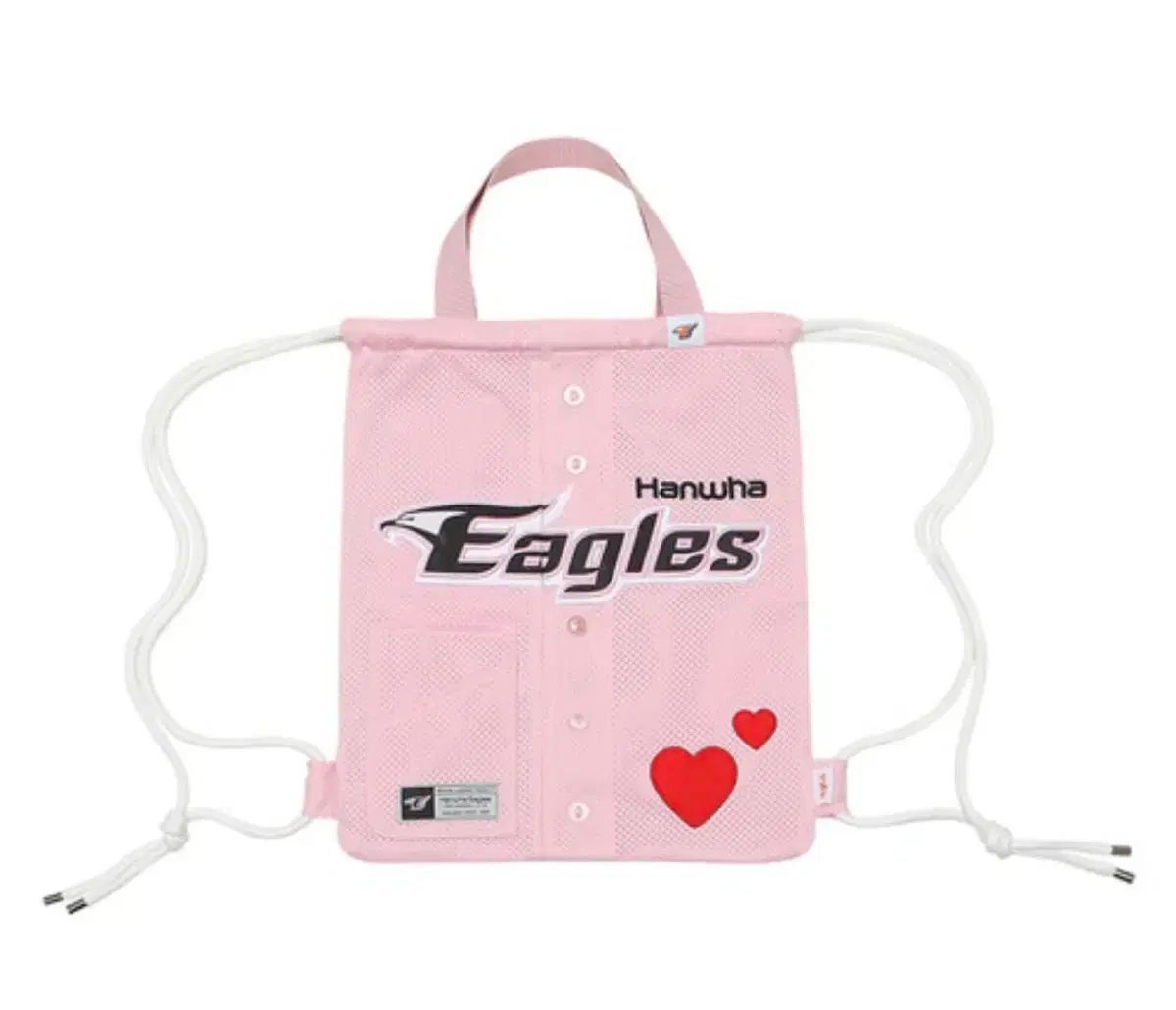 Hanwhae Eagles ハンファ イーグルス ピンク ジムサック ジムサック バッグ