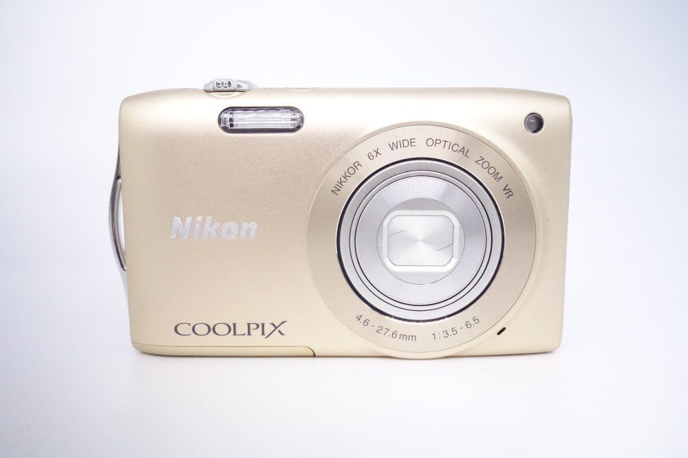 上品 ニコン Nikon デジタルカメラ COOLPIX クールピクス S3300 スイートゴールド S3300GL D11010A