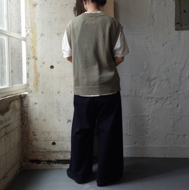 LINEN ニットベスト