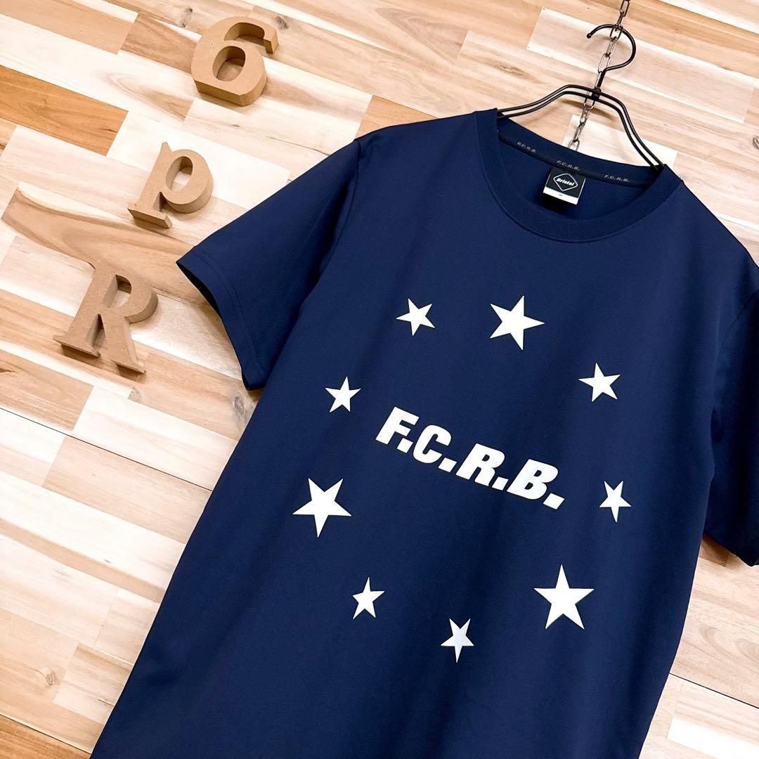 エフシー ルブリストル SOPH ソフ サークル スター 半袖TシャツM 紺