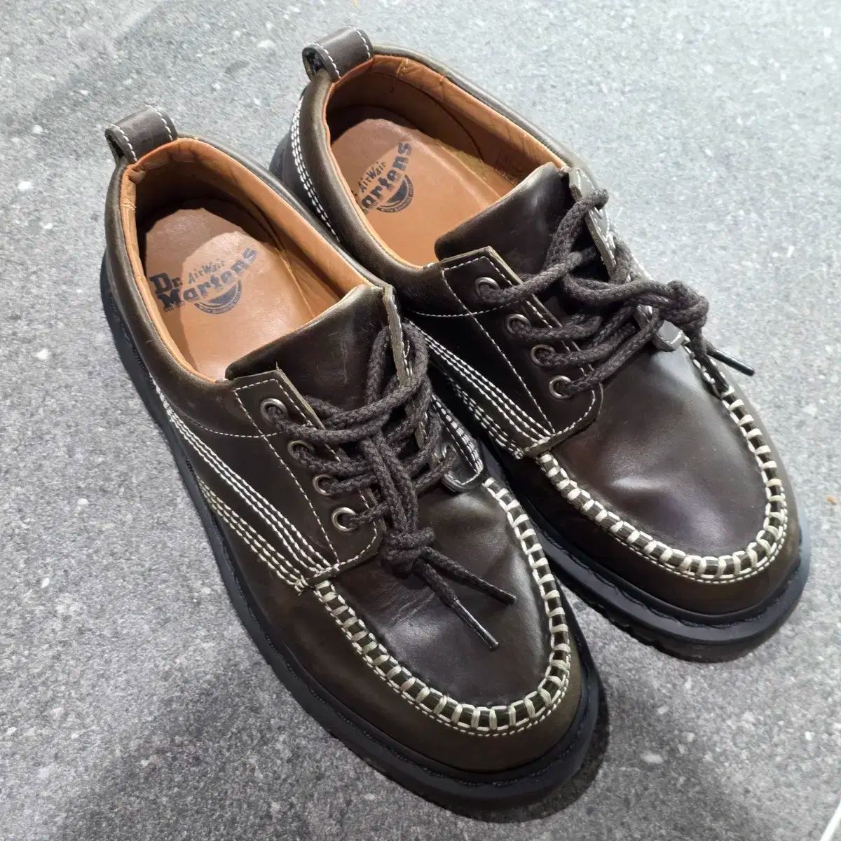 DR. MARTENS ドクターマーチン ローウェル ブラウン 250