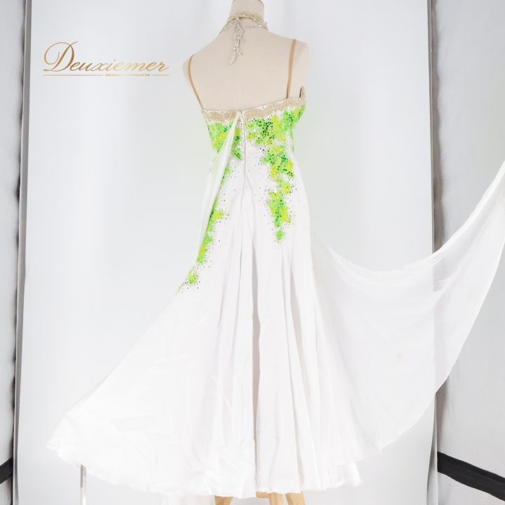 社交ダンス 衣装 ジャンティ gentil スタンダード ドレス ワンピース