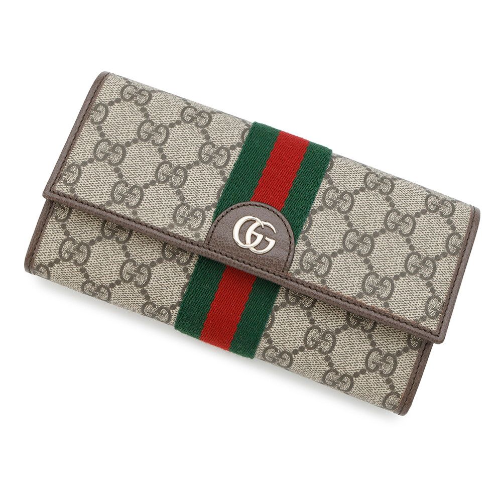 グッチ 長財布 GGスプリーム オフィディア コンチネンタルウォレット PVC 838485 GUCCI