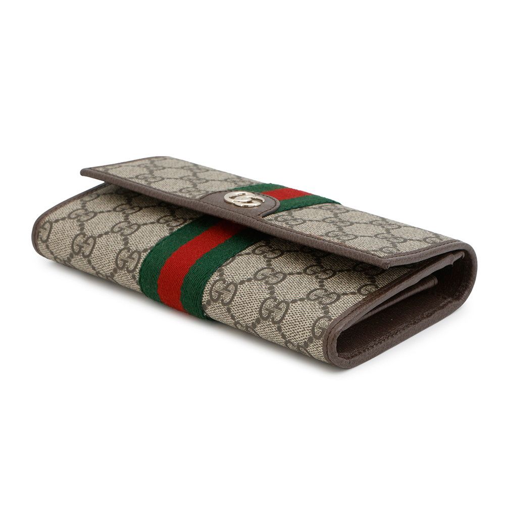 グッチ 長財布 GGスプリーム オフィディア コンチネンタルウォレット PVC 838485 GUCCI