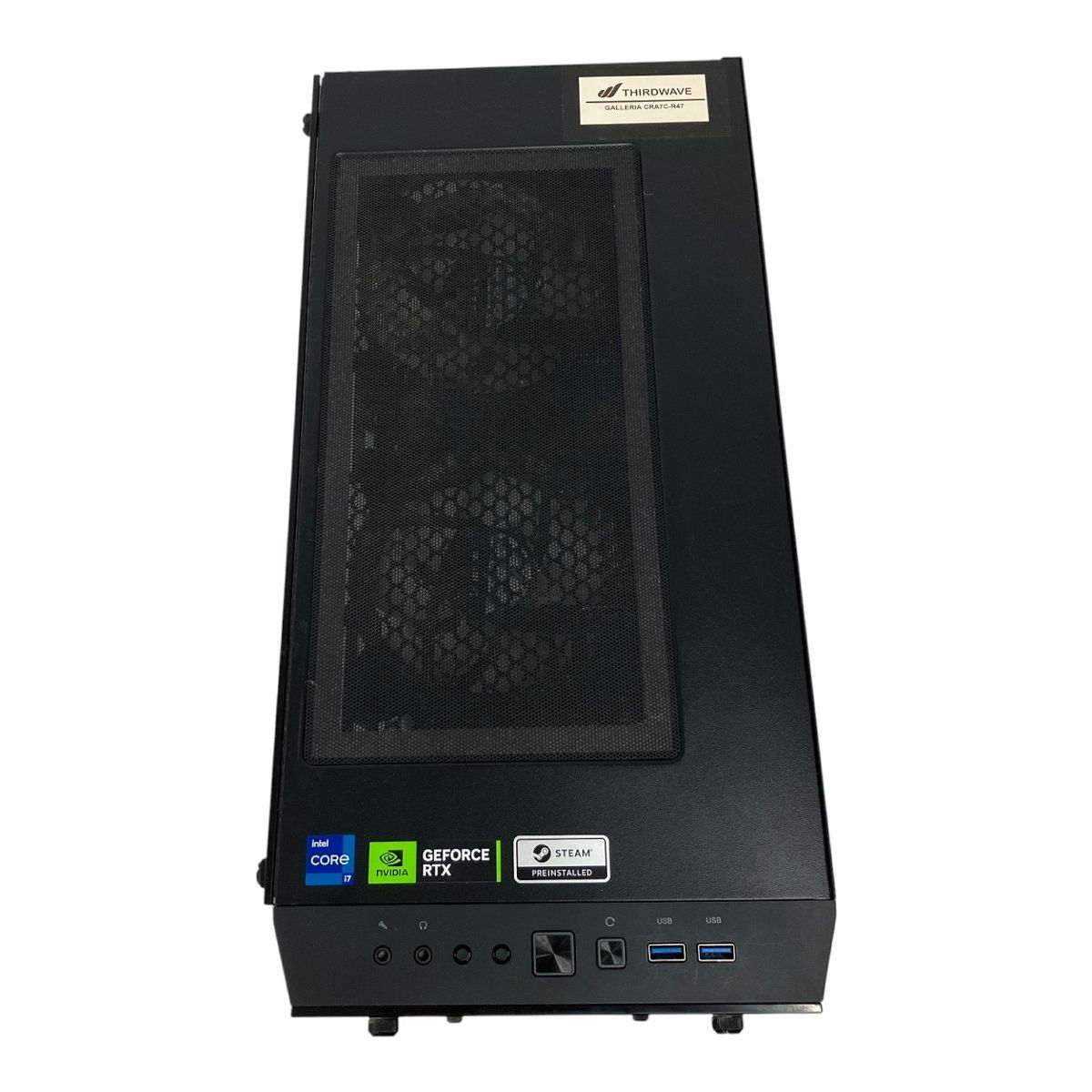  Thirdwave CRA 7 C-R 47 デスクトップ パソコン i 13700 F 32 GB SSD 1 TB RTX 4070 win 11 Windowsデスクトップ デスクトップPC