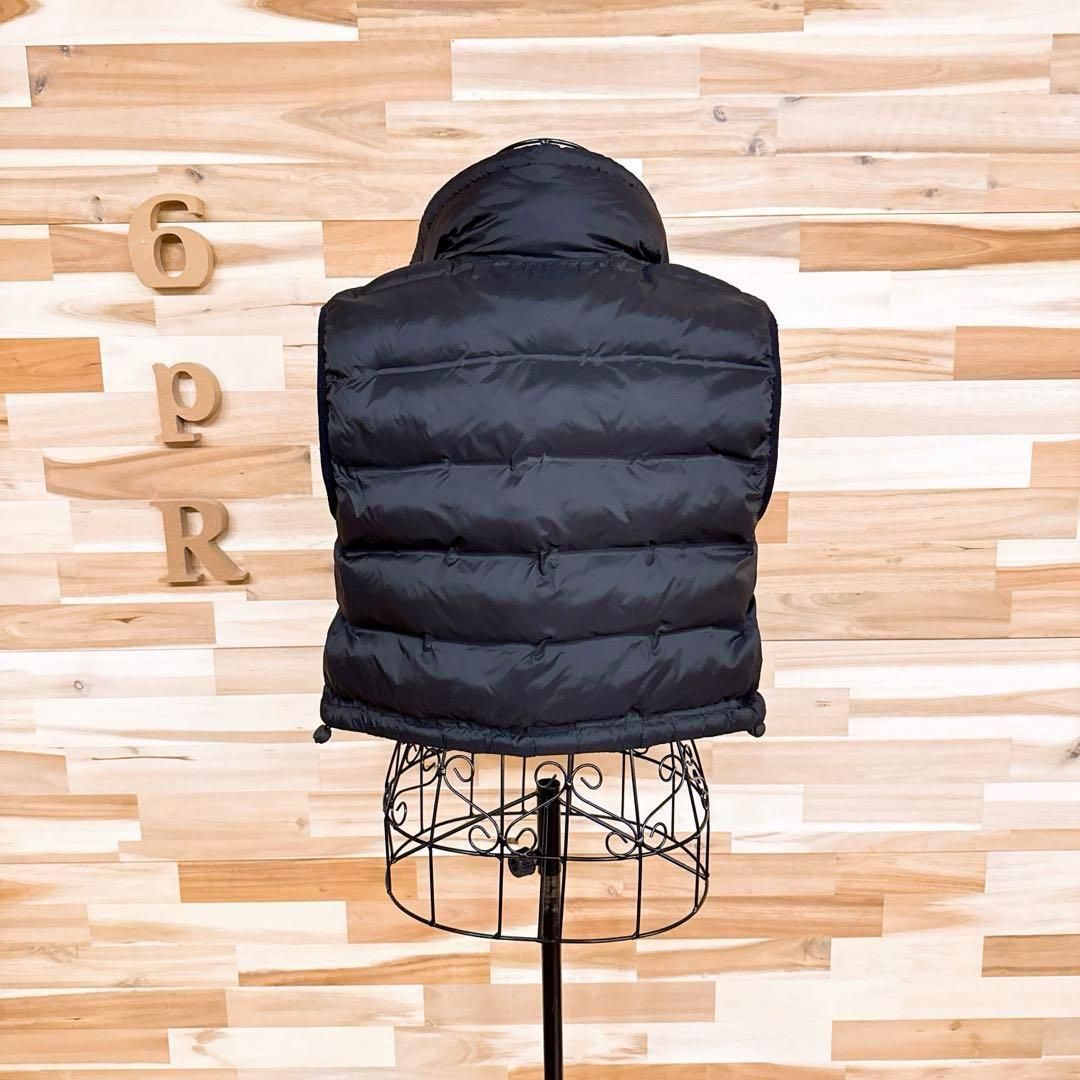  ザラ ショート丈 クロップド キルティング 中綿 ベスト XS 黒ブラック ダウンベスト キルティングベスト ジャケット アウター