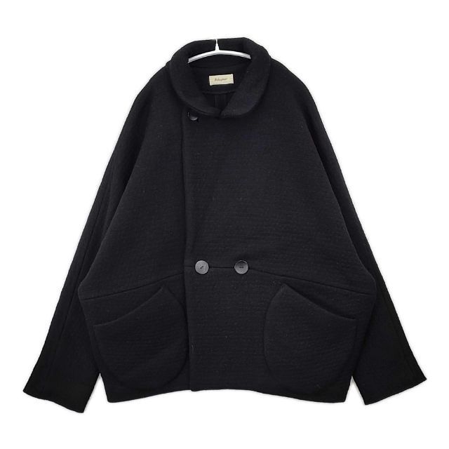 babaghuri ハーフコート ブルゾン ショート コート ブラック