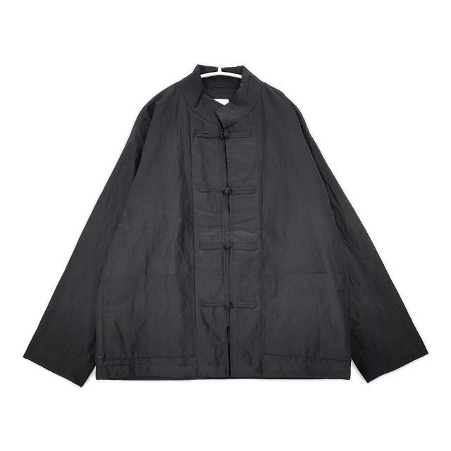 Toujours チャイナジャケット Padded China Coverall JK 定価79200円 TM39EJ02 ジャケット 23AW ブラック レディース トゥジュー 5-1102T∞