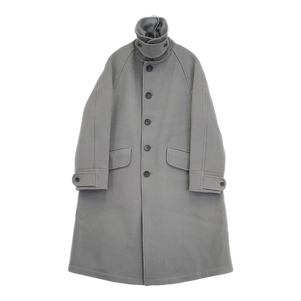 Scye ウールカシミアメルトン オーバーコート 定価11万円 サイズ38