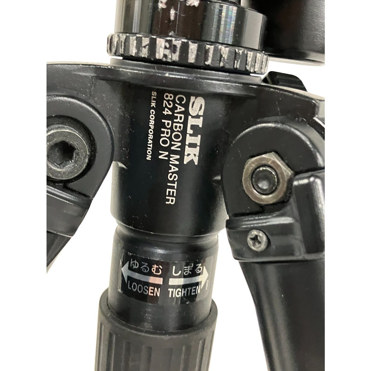  SLIK CARBON MASTER 824 PRO 三脚 SH 806 N 雲台付 カメラ その他 カメラ