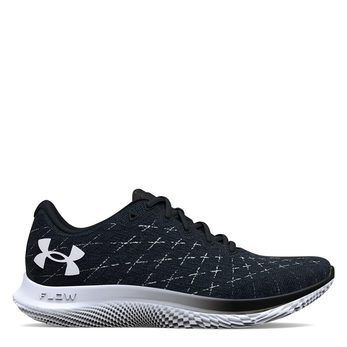 Under Armour UA W FLOW Velociti Wind 2 Black Black White 23.0 cm