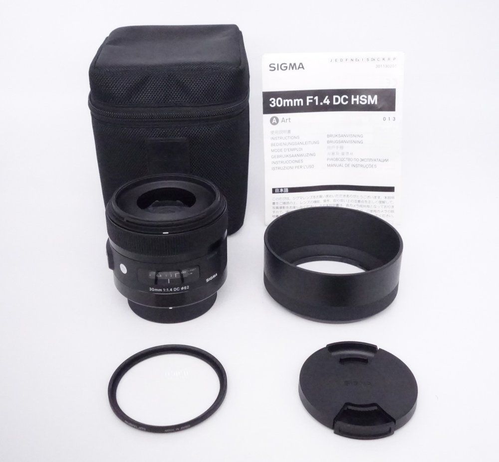 上品 シグマ SIGMA 30mm F1.4 DC HSM Art A013 Pentax Kマウント D11012A
