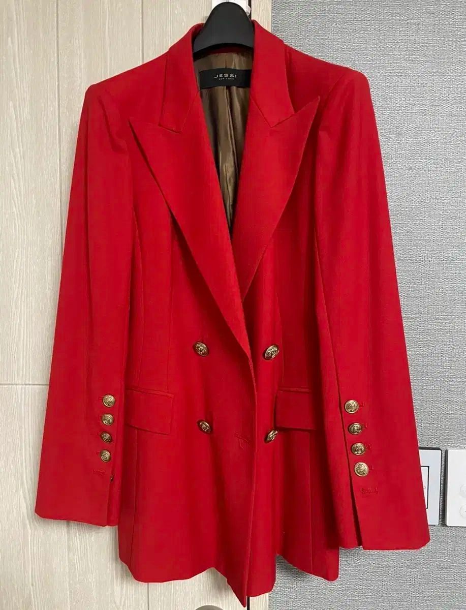 JESSI NEW YORK レッド ジャケット 66サイズ