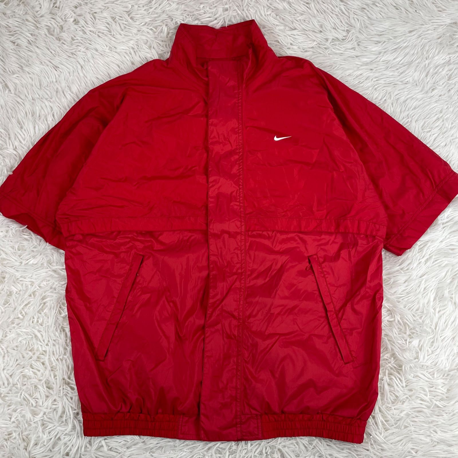 00s y2k NIKE GOLF ナイロンジャケット パンツ セットアップ 2way 裏地 