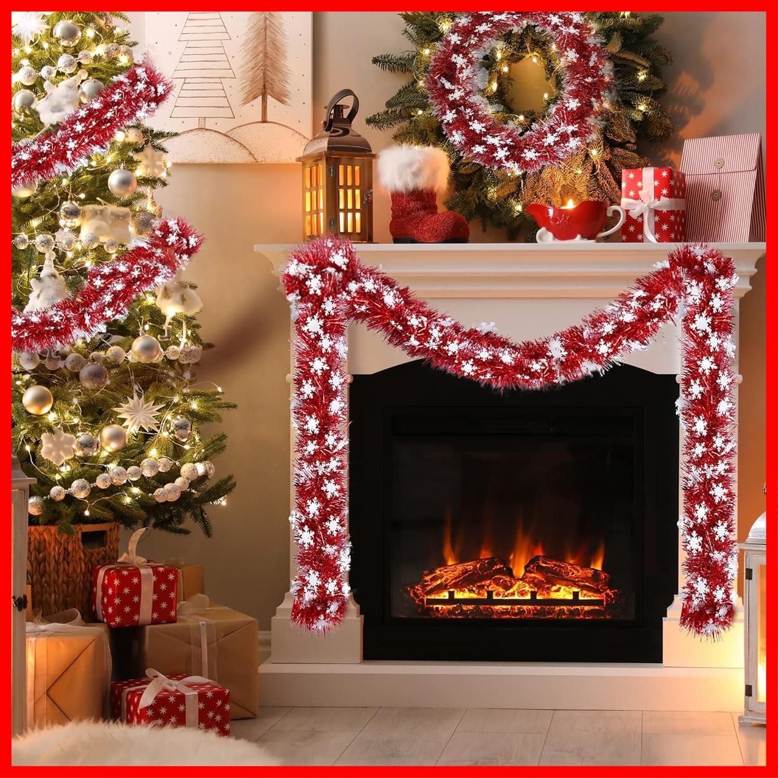 人気商品】クリスマスツリー ガーデン装飾籐 キラキラモール 藤蔓 新年