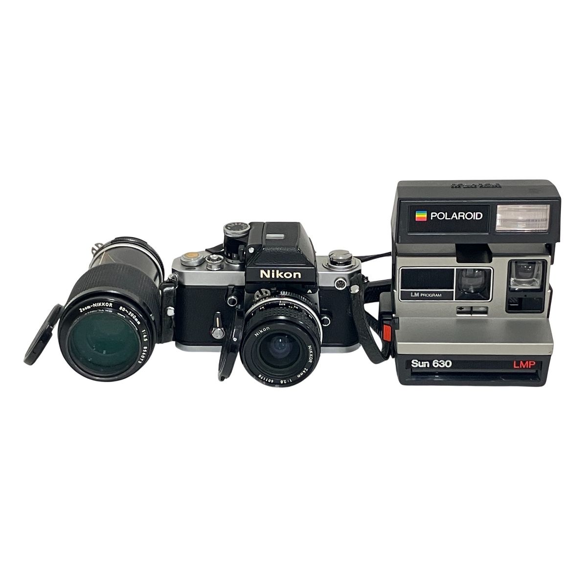 Nikon F2 フィルムカメラ POLAROID Sun 630 他レンズ おまとめセット カメラ ジャンク O10315443