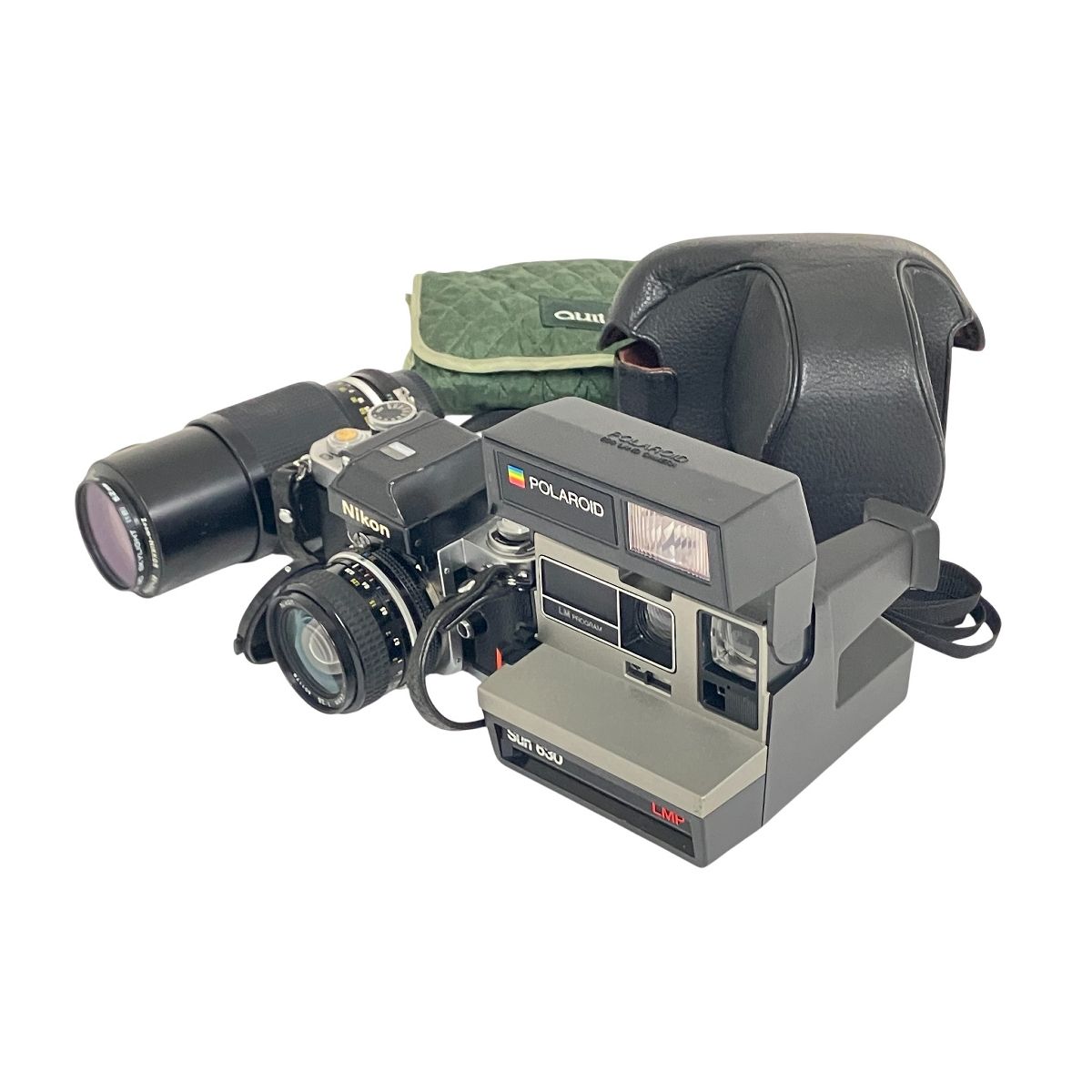 Nikon F2 フィルムカメラ POLAROID Sun 630 他レンズ おまとめセット カメラ ジャンク O10315443