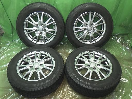 KENDA スタッドレス 20年製 weds VELVA 15インチ ケンダ アイステックネオ