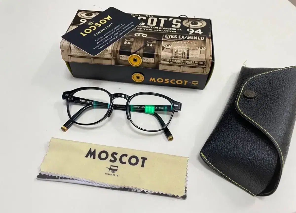 MOSCOT モスコット アーサー 50 ブラック
